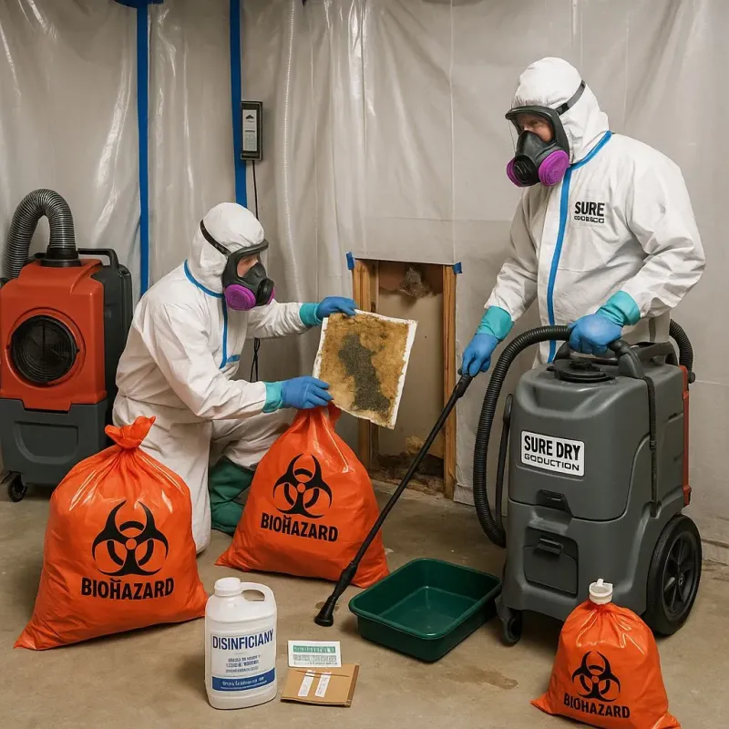 Contaminated Water Handling Protocols process in Desert Shores, CA